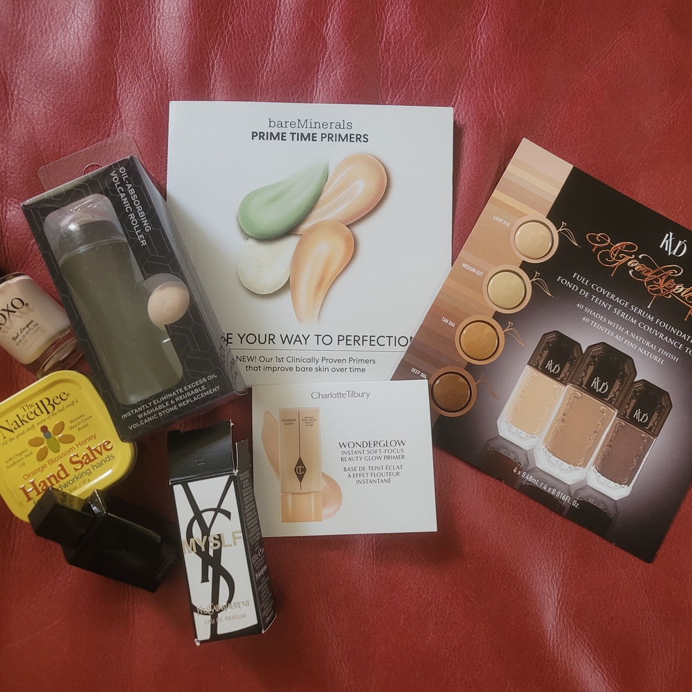 Makeup and Skincare Set with Primers and Hand Salve